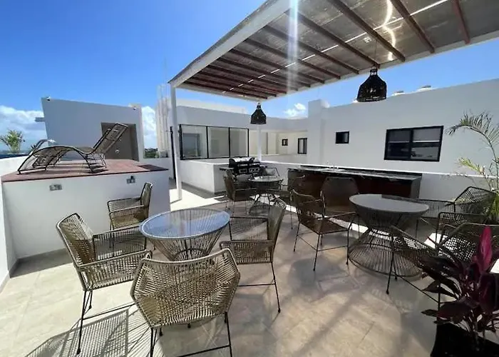 Depa 2br Con Vista Piscina Y Gym Playa del Carmen